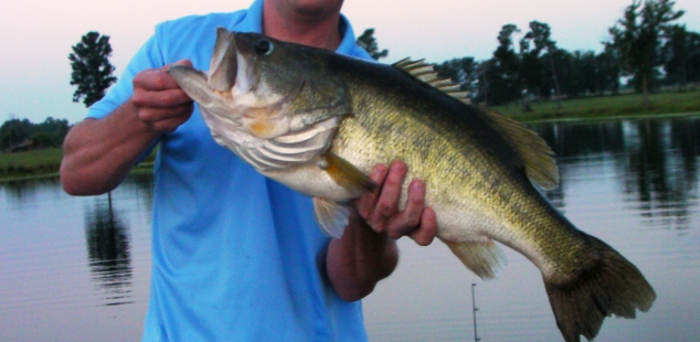 Michael Lynds landed this 10 pound giant at Huntsville - Thompson Ranch