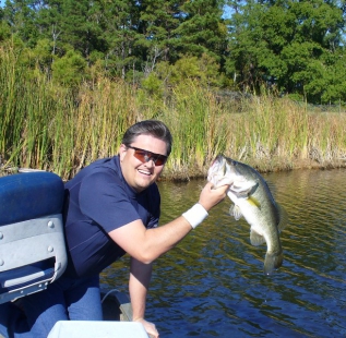 Another chunky fish caught by Brad Ogle at Longbranch Yates Place.